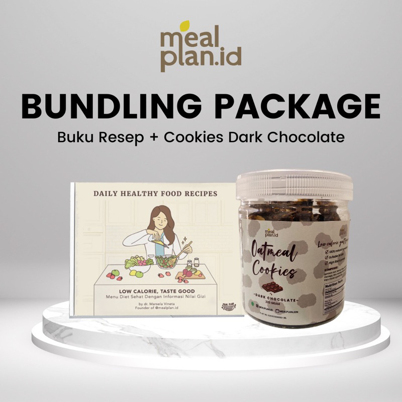 

Korzaln Bundling Package Buku Resep + Oatmeal Cookies