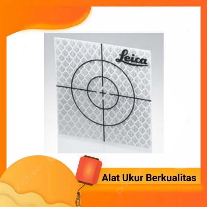 

Survey Reflektor sheet/Reflectife Tape/Prisma Target sticker stiker 40x40 mm