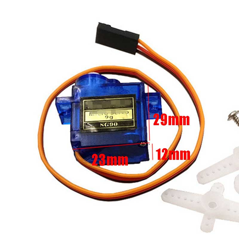 Tower Pro Micro Servo SG90 SG 90 180 Degrees For Arduino Robot RC Helikopter Pesawat Terbang