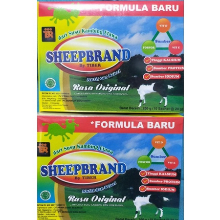 

SUSU KAMBING ETAWA SHEEPBRAND KEMASAN 10 SACHET