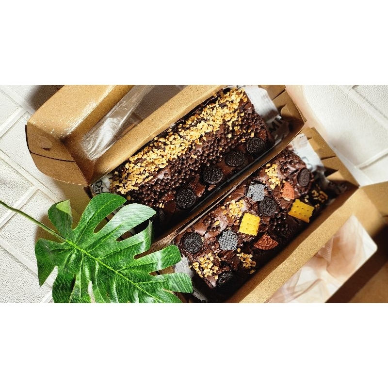 

fudgy brownies panggang coklat