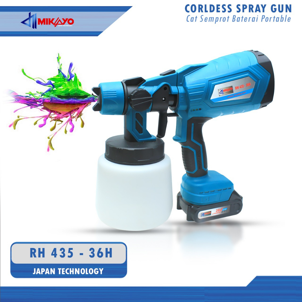 Mesin Semprot Cat Baterai Cordless Spray Gun Electric Pistol semprot listrik Electric Spray Gun ELECTRIC Spray Gun Paint semprot Cat Alat Semprot Cat semprot Cat mesin cat semprot listrik, jual sprayer elektrik alat cat dinding, mesin semprot spray gun