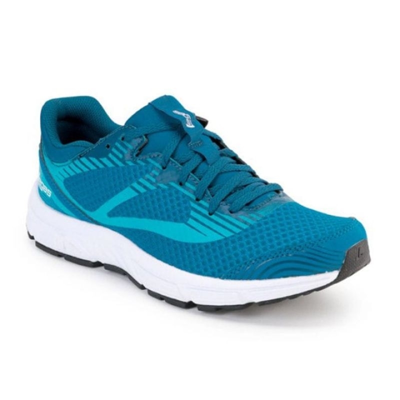 Sepatu League Legas Cewe Biru Velt La W Running Shoes Wanita Original
