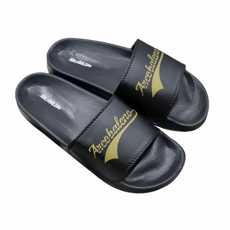 Sandal selop pria sendal slip on sandal Distro sendal slop karet sendal motif sendal slop original