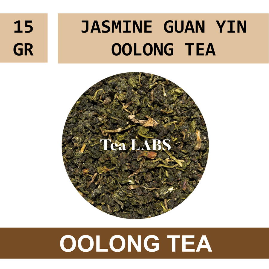 

Jasmine Guan Yin Oolong Tea / Teh Oolong Chinese / Standing Pouch