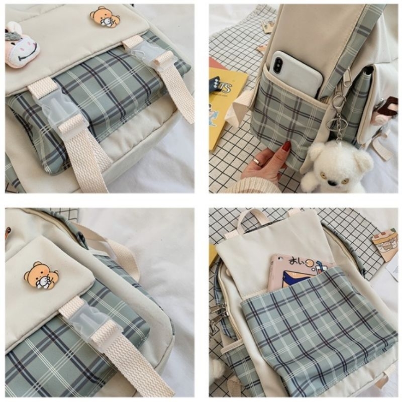 COD - SALE - TAS RANSEL BL777 - RANSEL WANITA - RANSEL LAPTOP - RANSEL SEKOLAH - RANSEL KOREA - RANSEL MURAH