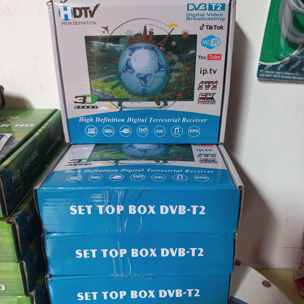 PENANGKAP SIARAN  TV DIGITAL T2 SET TOP BOX