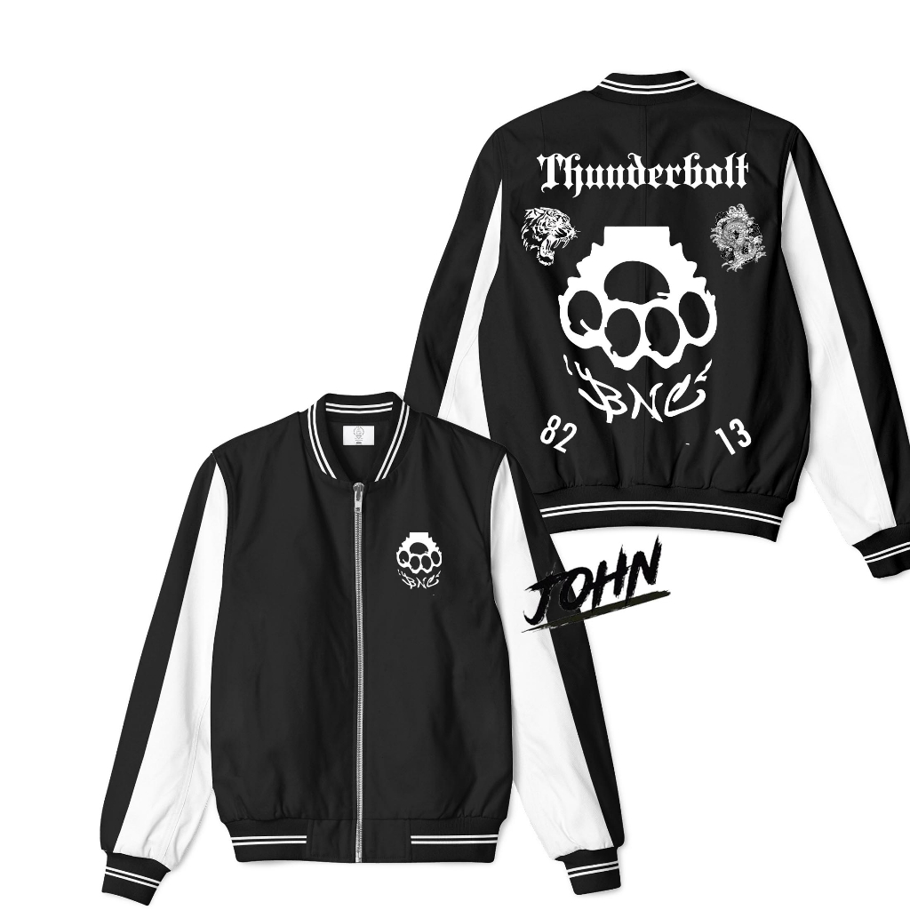 Jaket Sukajan BNC BURN Knuckles Crew LookismJacket 82 13