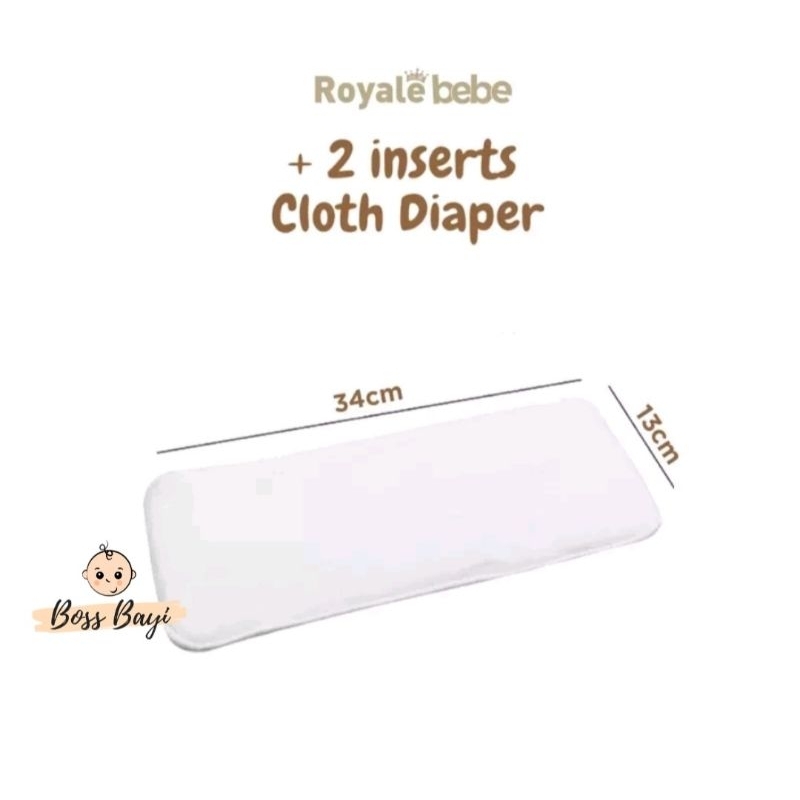 ROYALE BEBE - Cloth Diaper / Clodi / Popok Kain Bayi