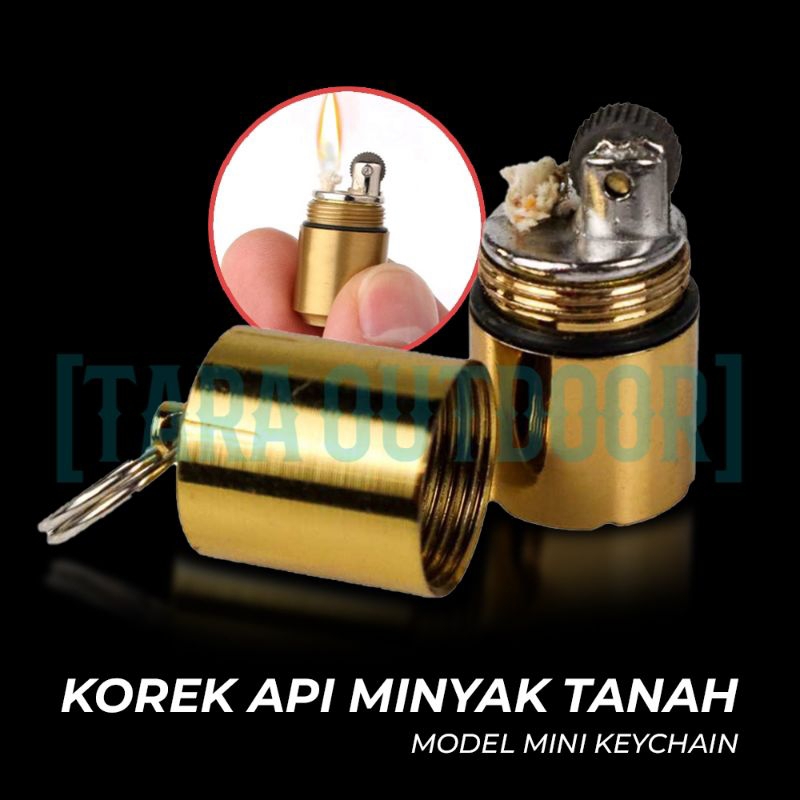 DOLPHIN KOREK API MINYAK TANAH MODEL MINI KEYCHAIN
