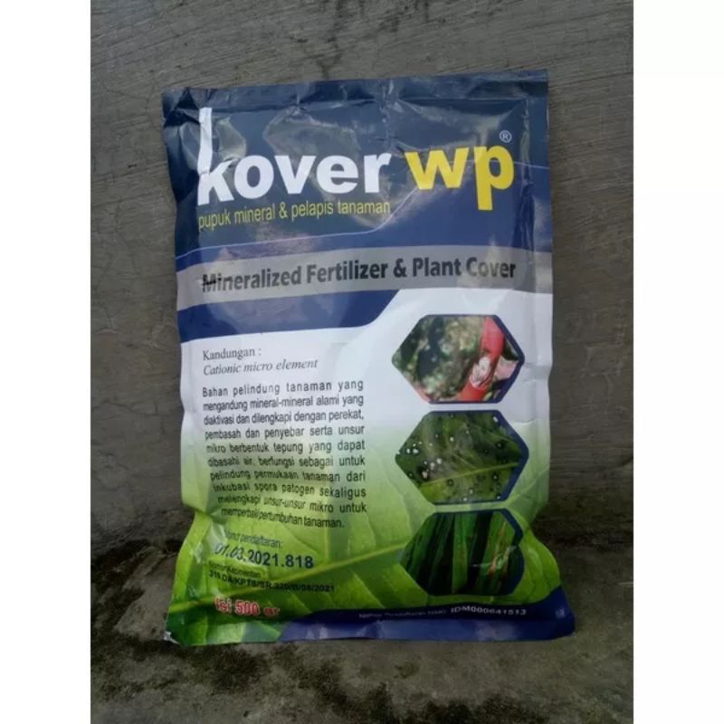 kover WP mineral pelindung tanaman