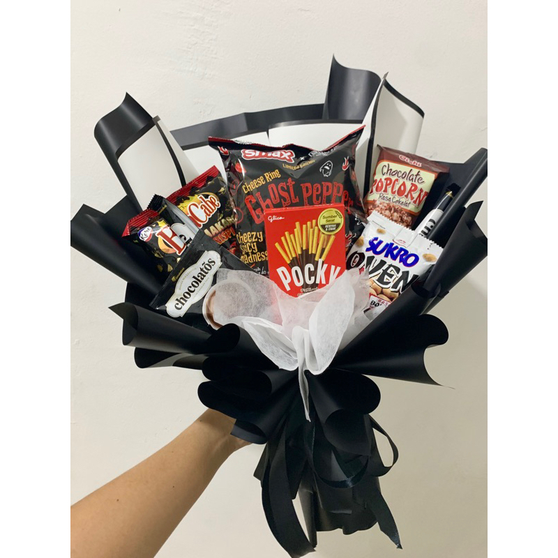 

(KIRIM H+1) Bouquet Snack / Buket Snack Custom