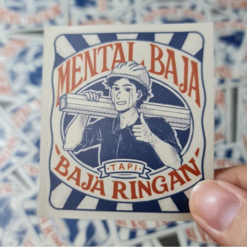

Sticker Mental Baja