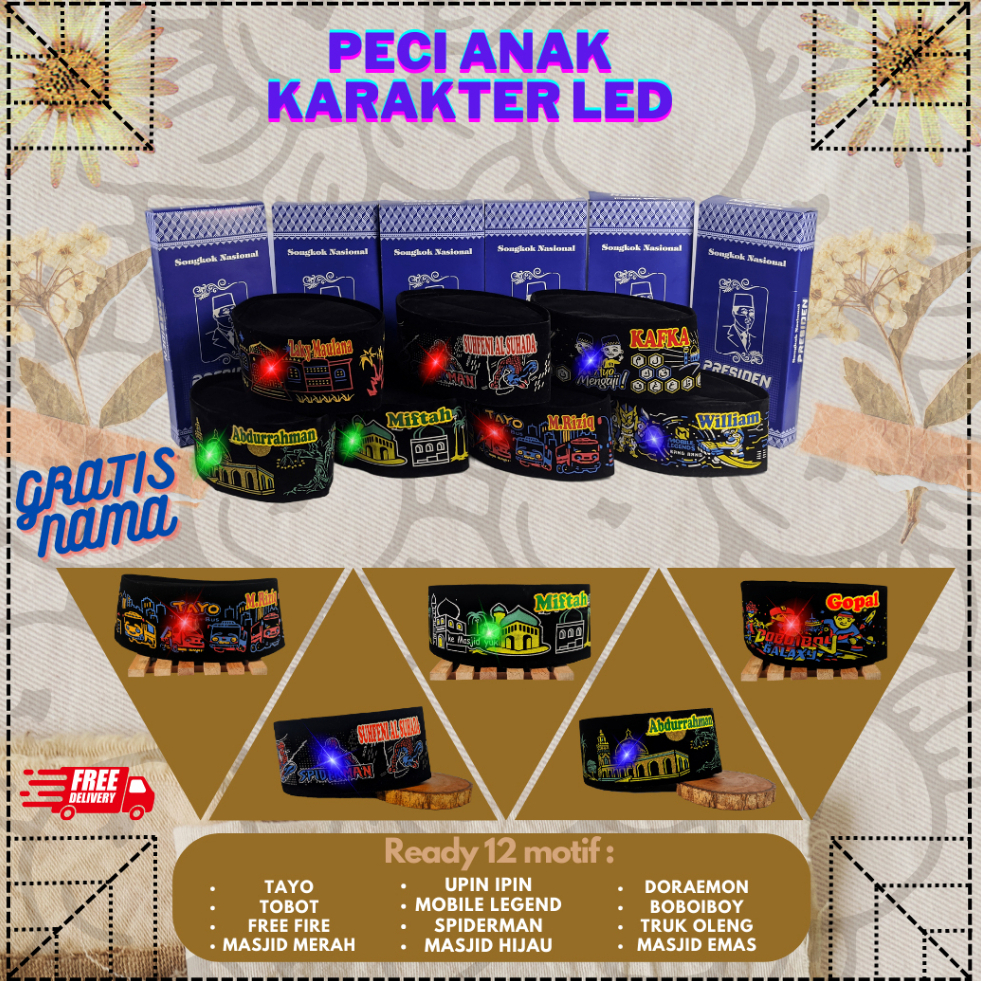 Harga peci led anak boboiboy Terbaru Agt 2025 | BigGo Indonesia