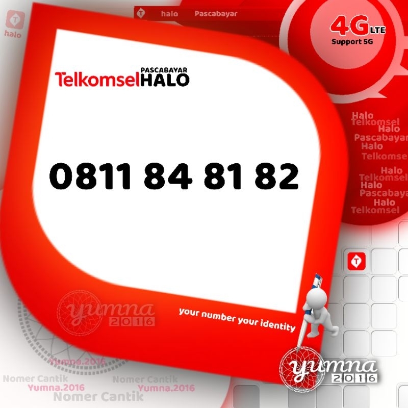 Kartu halo telkomsel 10 digit