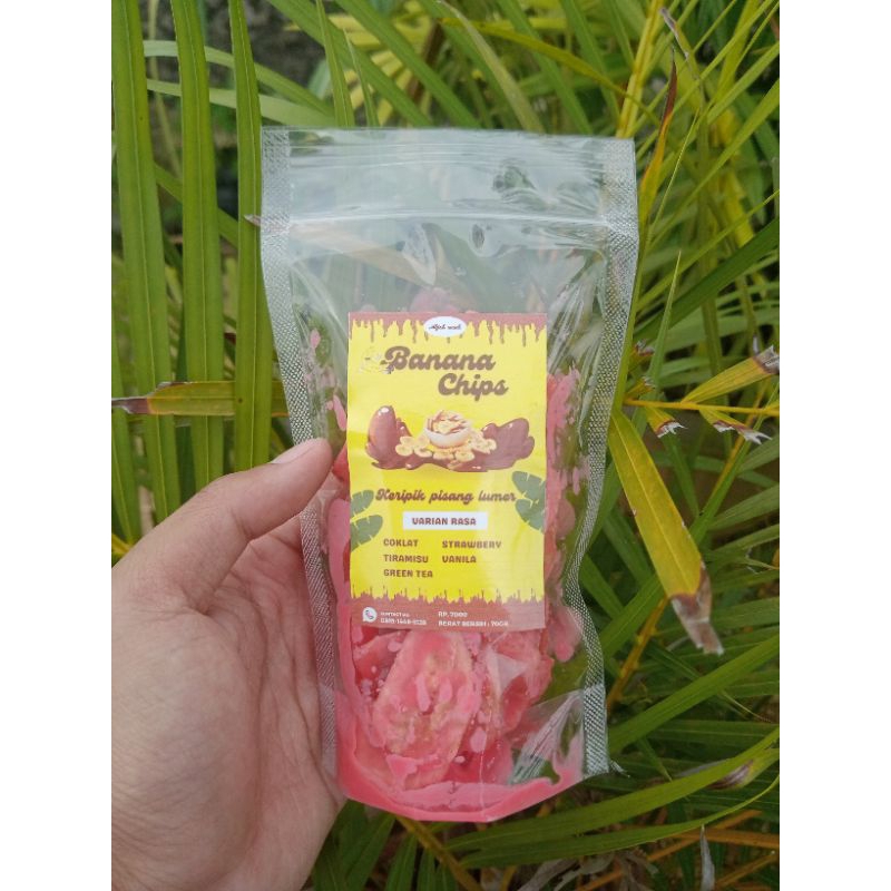 

keripik pisang lumer coklat