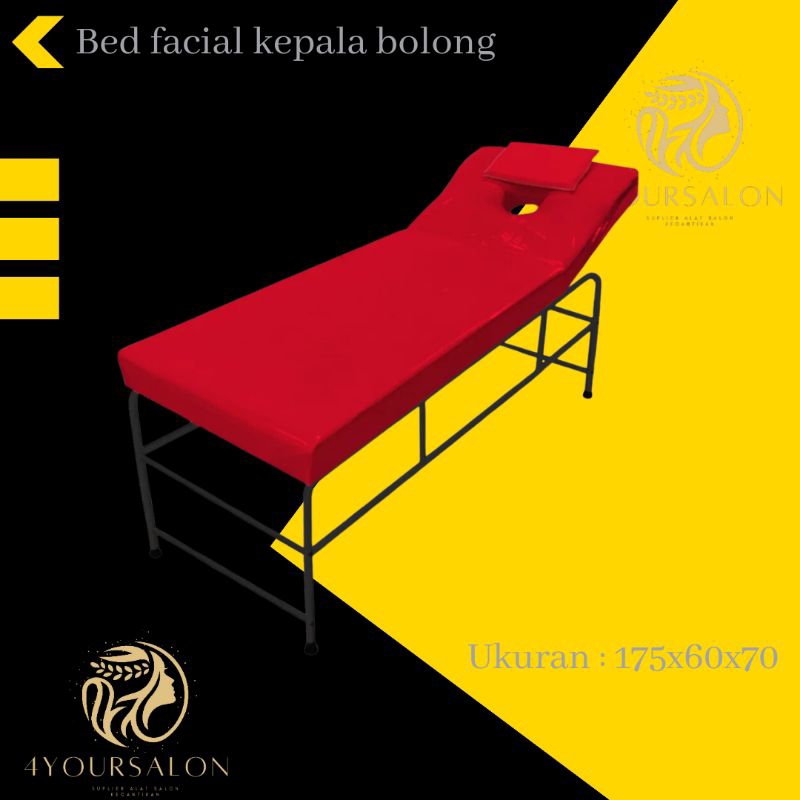 Bed facial model Kepala bolong ranjang facial bagian kepala bolong ranjang salon ranjang facial bed 