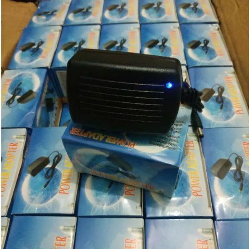 adaptor 12v 2a dengan lampu led murni original termurah