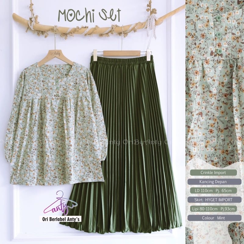 setelan rok wanita mochi by Anty