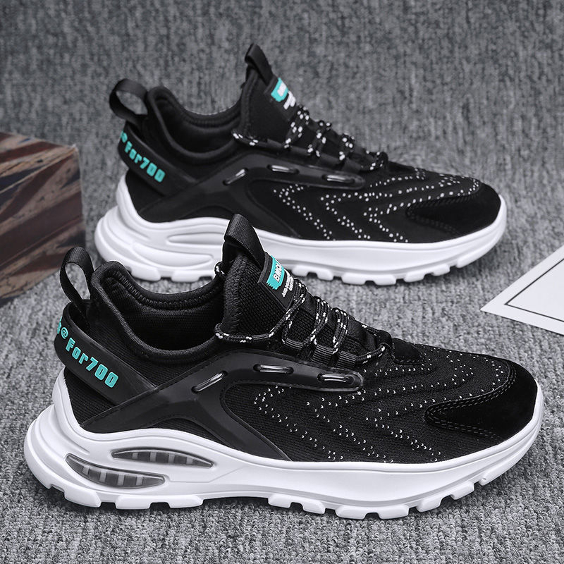 Keeping Sepatu Sneakers Pria Sepatu Lari Jogging Casual Kerja Keren Travelling Hitam