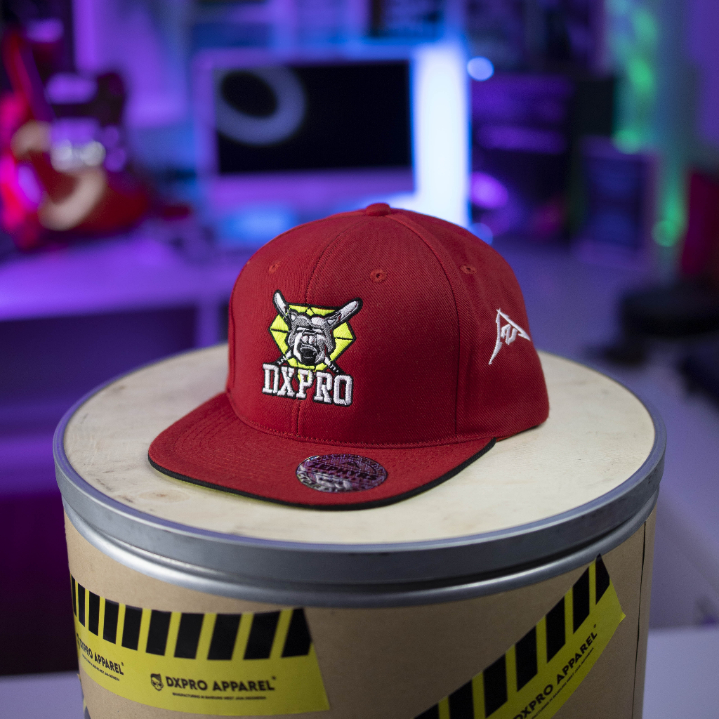 Topi Snapback DXPRO RED BEAR