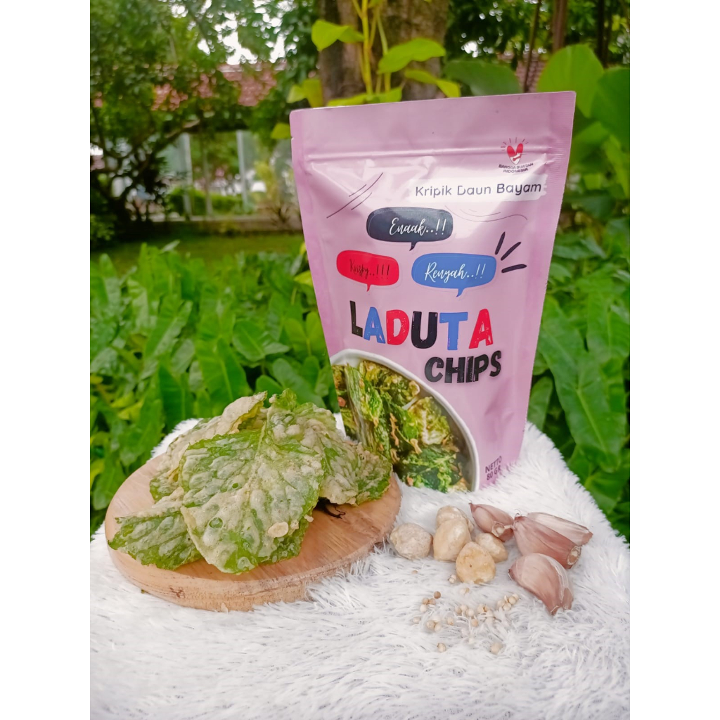 

Laduta Chips (Keripik Bayam)