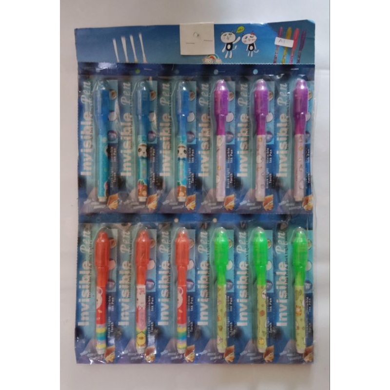 

PEN AJAIB/INVISBLE PEN ISI 12PCS