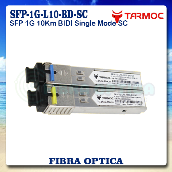 Tarmoc SFP-1G-L10-BD-SC | SFP 1G BiDi 10KM SM SC | SFP 1G 10KM SC