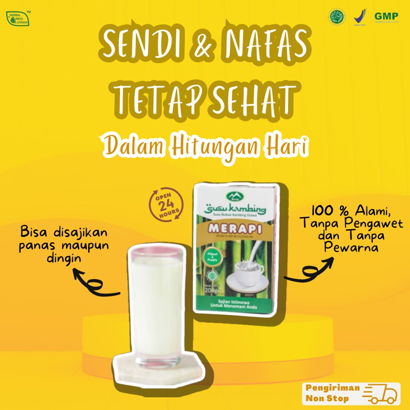 

SUSU KAMBING ETAWA MERAPI ORIGINAL