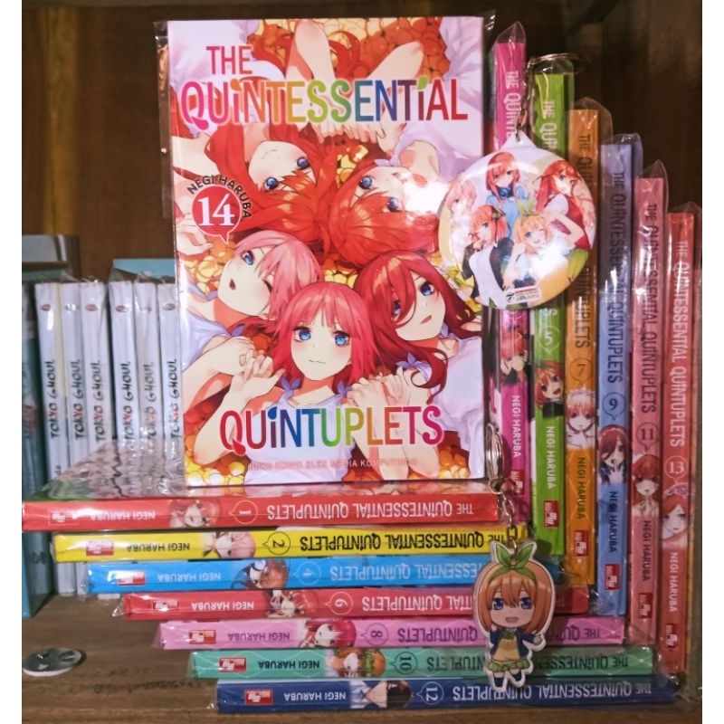 Komik Gotoubun no Hanayome volume 1-14