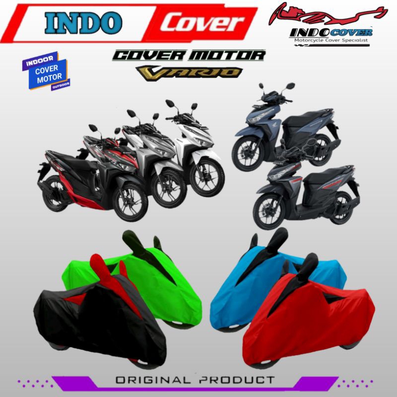 Sarung Motor Vario Anti Air Cover motor Vario 110,125,150,160 Waterproof Penutup motor mantel motor