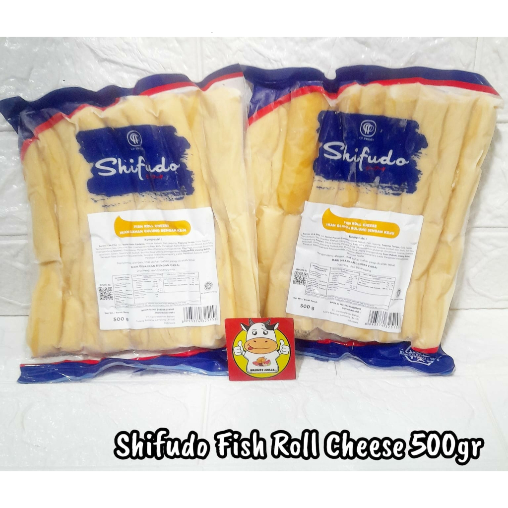 

SHIFUDO FISH ROLL CHEESE 500GR - FROZEN FOOD - BRONTZ JOGJA