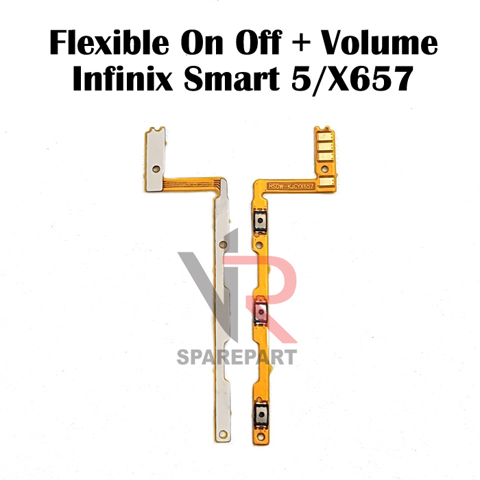 FLEXIBLE ON OFF INFINIX SMART 5 / X657 ON OFF + VOLUME