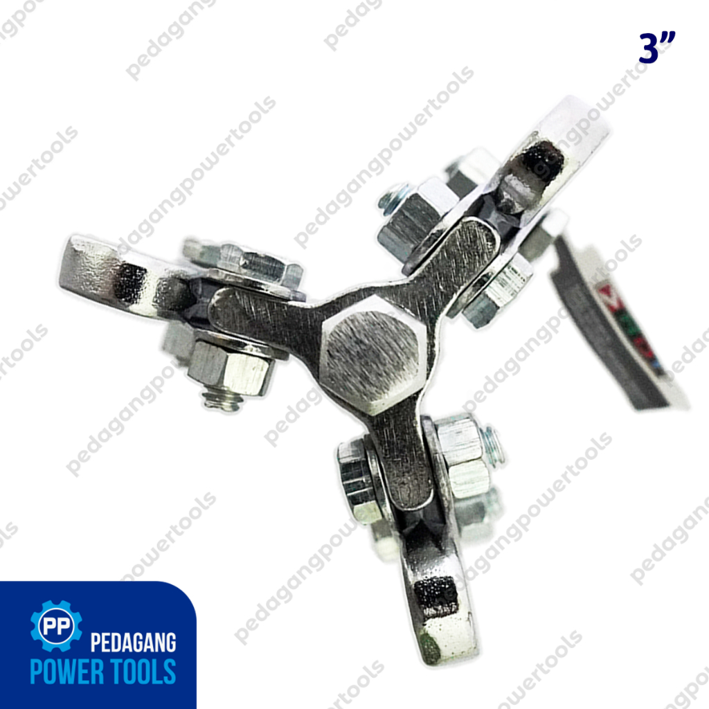 HDT Treker Kaki Tiga 3&quot; Buka Lepas Bearing Gear 3 Jaw Puller 75 mm