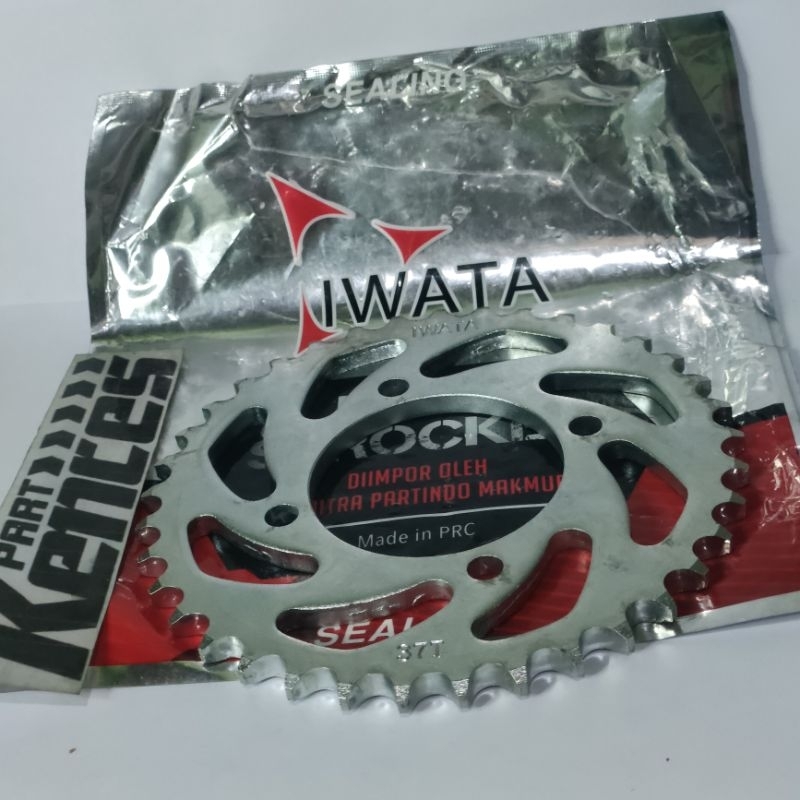 GEAR BELAKANG RX100 IWATA 428(37T/38T)