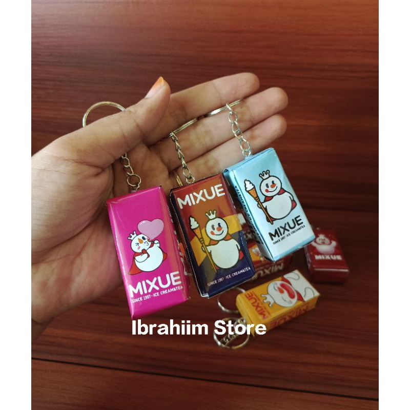 GANCI MIXUE / GANTUNGAN KUNCI MIXUE / GANTUNGAN KUNCI UNIK LUCU