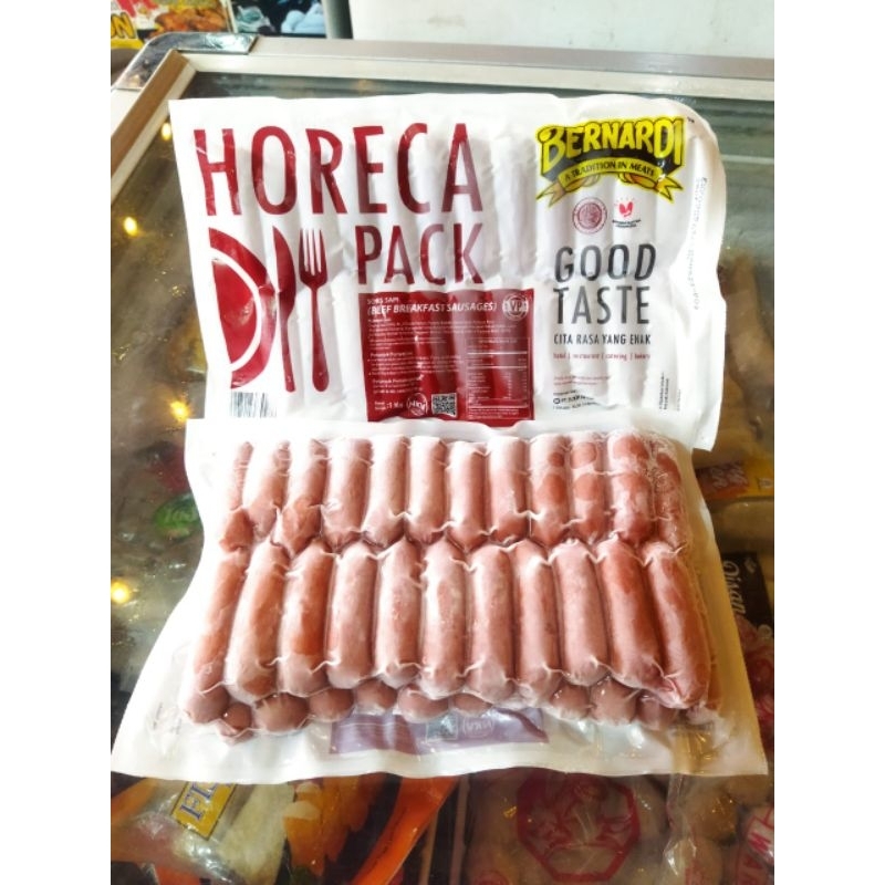 

Bernardi Sosis Horeca 1kg Beef Breakfast Sausages