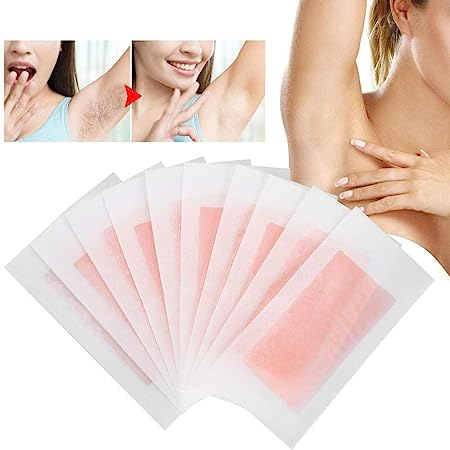 Hair Removal Wax Strip Paper Waxing Pencabut Bulu Halus Kulit Tubuh OK