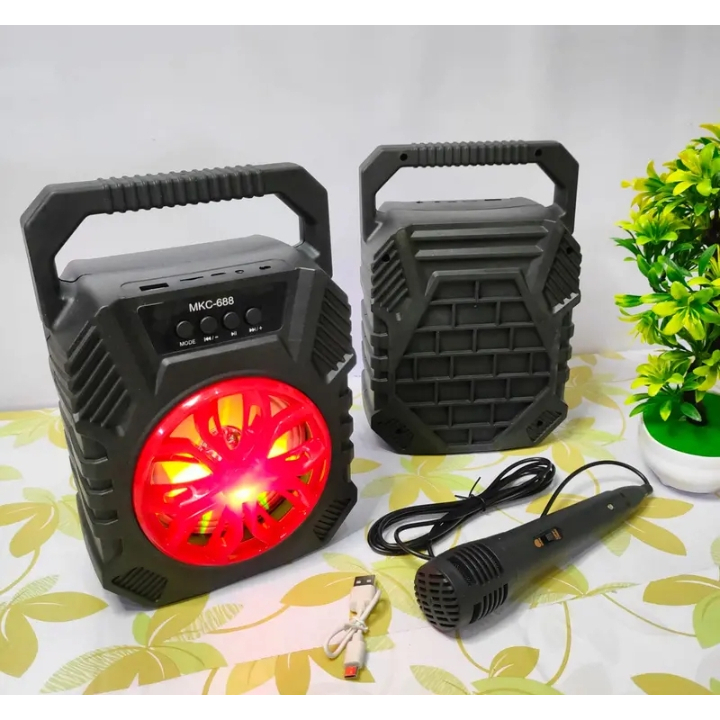 Speaker Bluetooth MKC 4.5 inci Free Microphone