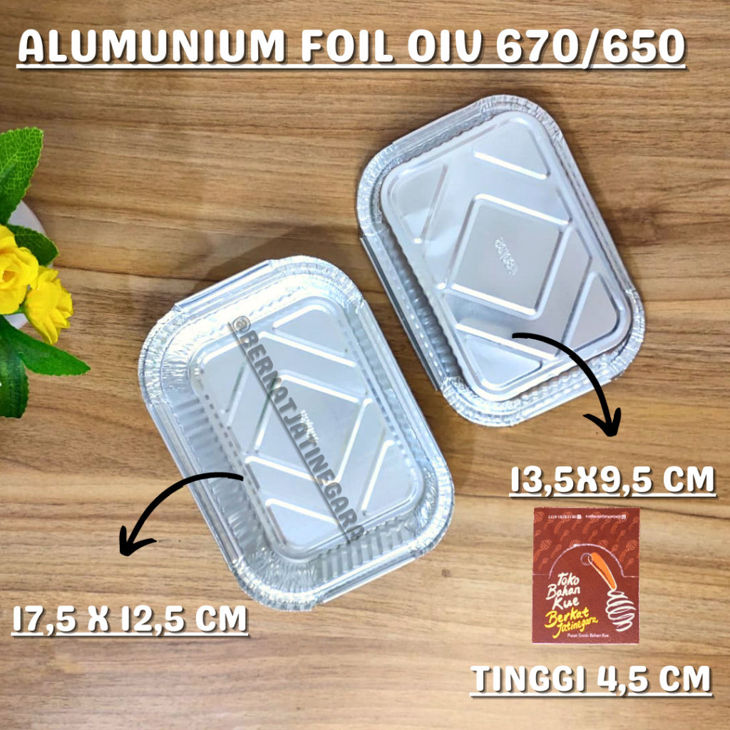 ALUMUNIUM OIV 470 WADAH ALUMUNIUM FOIL /ROLL