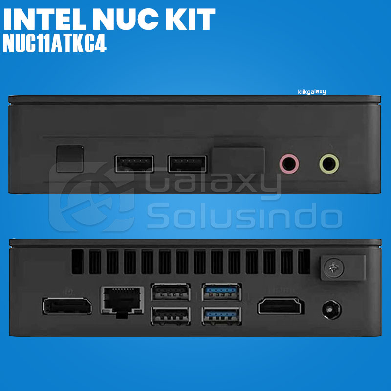 Intel NUC Kit 11ATKC4 Celeron N5105 4GB RAM 128GB SSD Mini PC - Windows 11 Home GML