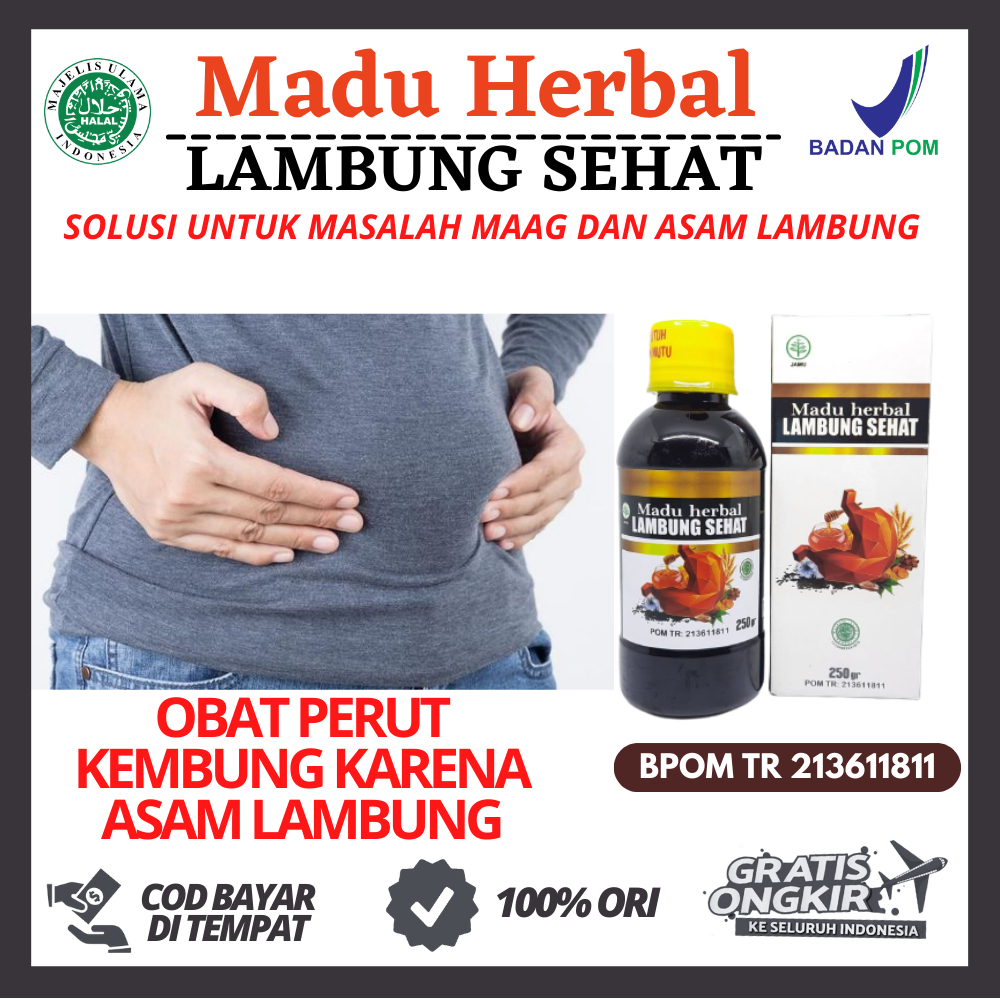 Obat Perut Kembung, Obat Panas Perut Karena Asam Lambung, Sakit di Ulu Hati, Muntah & Mual, Asam Lam