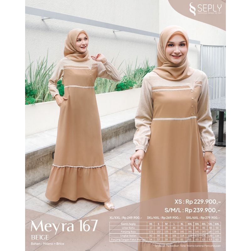Baju Gamis seply meyra 167