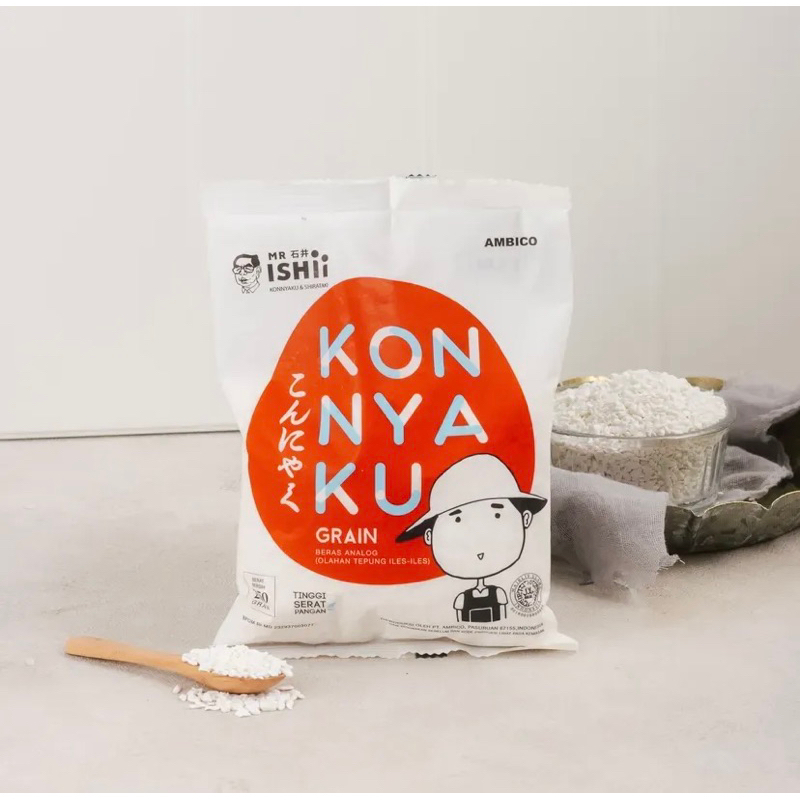 

Beras Shirataki / Shirataki Rice 250gr Cocok Untuk Diet