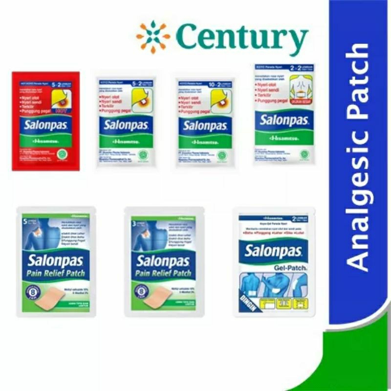 Salonpas Koyo/Koyo Salonpas/Salonpas Biru/Salonpas Hangat/Salonpas Pain Relief