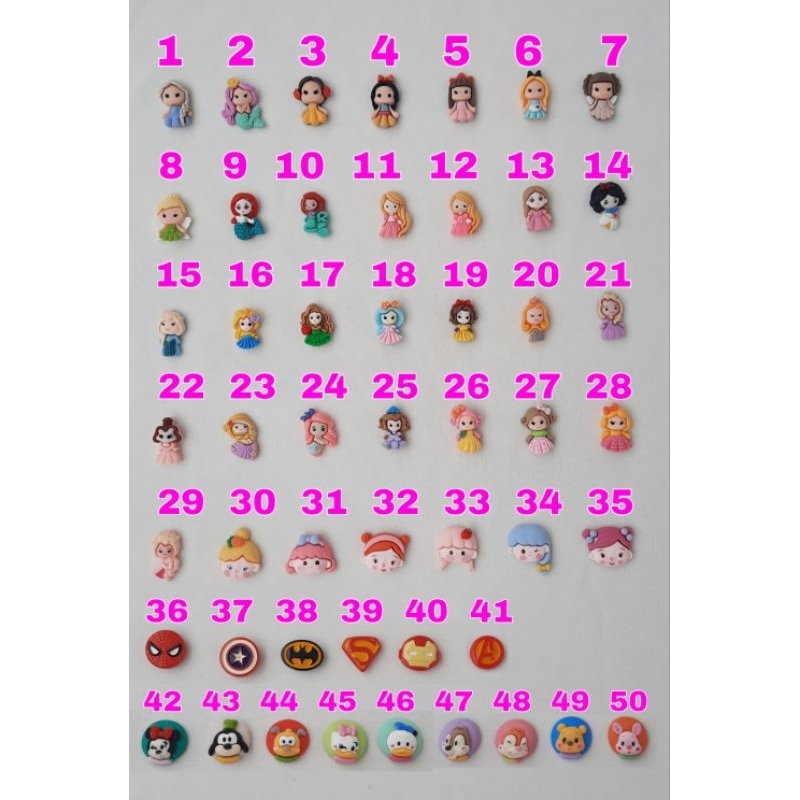 Clay Resin Princess / Clay Resin Superhero