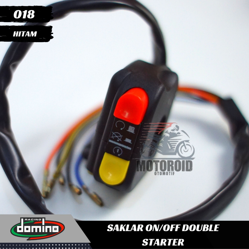 SAKLAR ON OFF STARTER KANAN WARNA UNIVERSAL CUSTOME DOUBLE