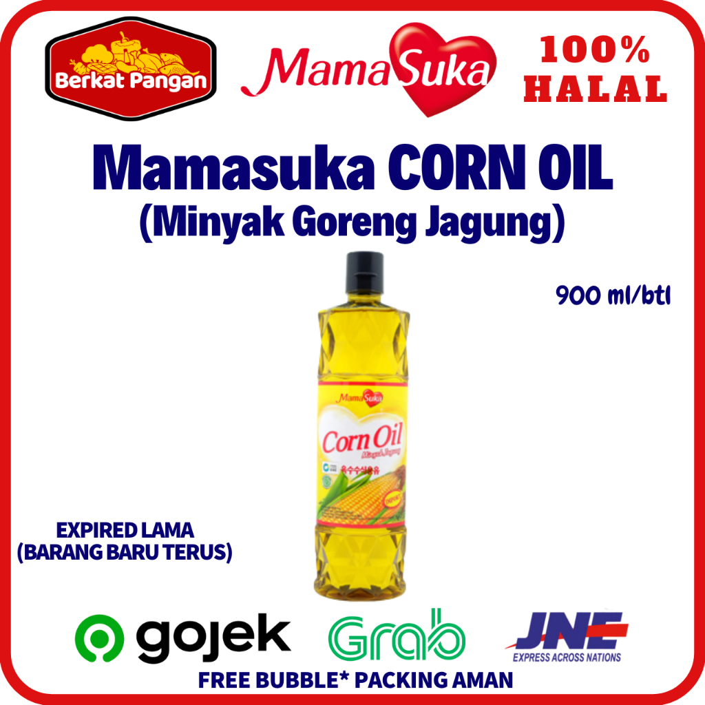 MamaSuka Corn Oil Minyak Jagung Minyak Goreng 900ml