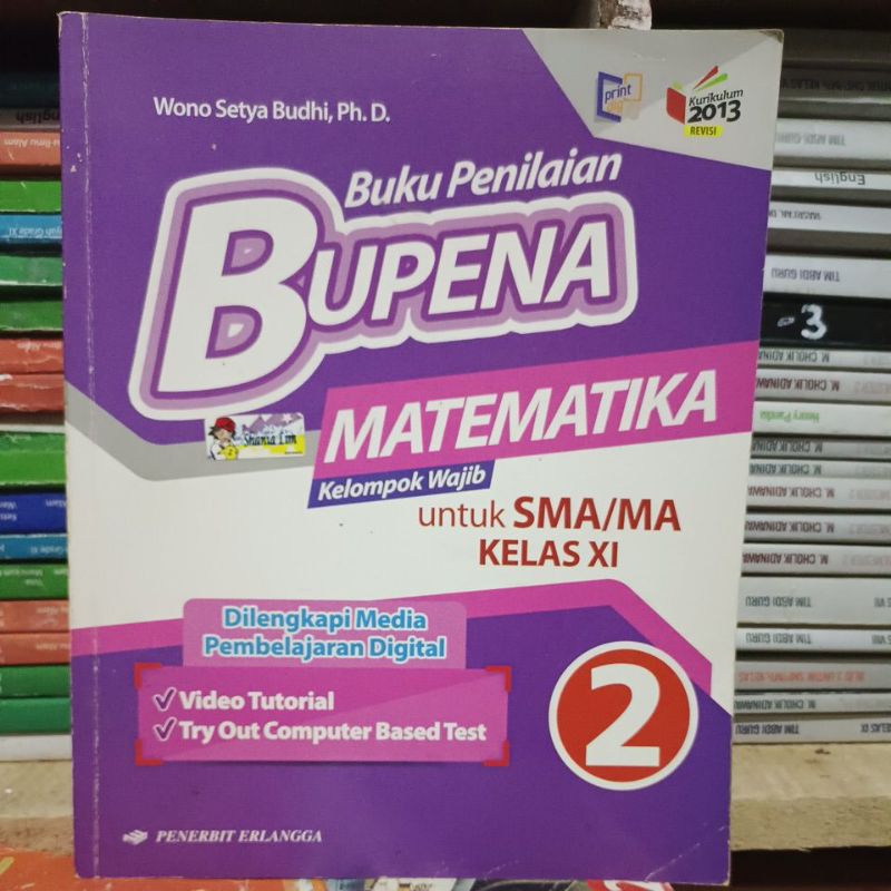 Bupena matematika kelas 11 SMA kurikulum 2013 revisi