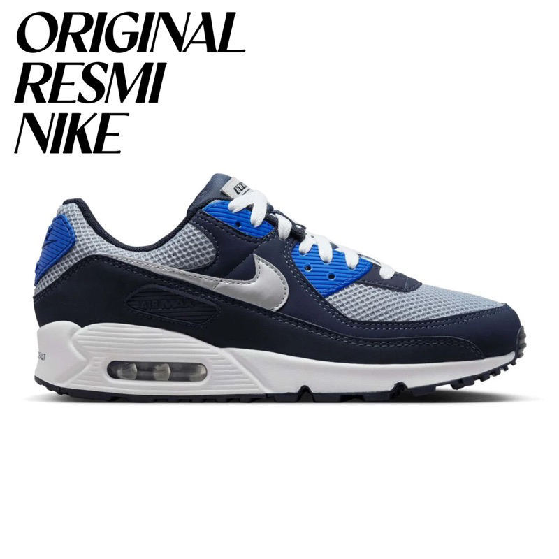 Sepatu / Sneakers - Nike Air Max 90 SE - Midnight Navy ORIGINAL - FD0374-410